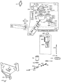 Page B Diagram and Parts List for 8965-1  Briggs and Stratton Generator